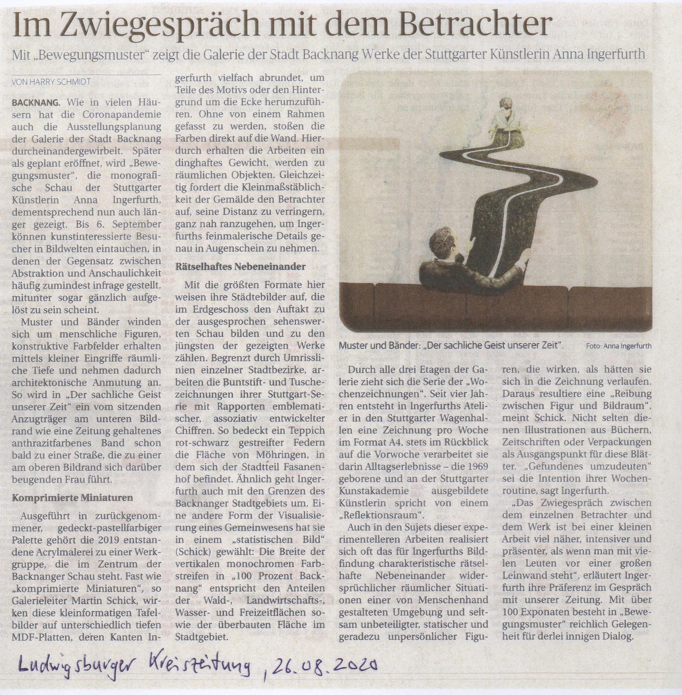 Im Zwiegespräch mit dem Betrachter